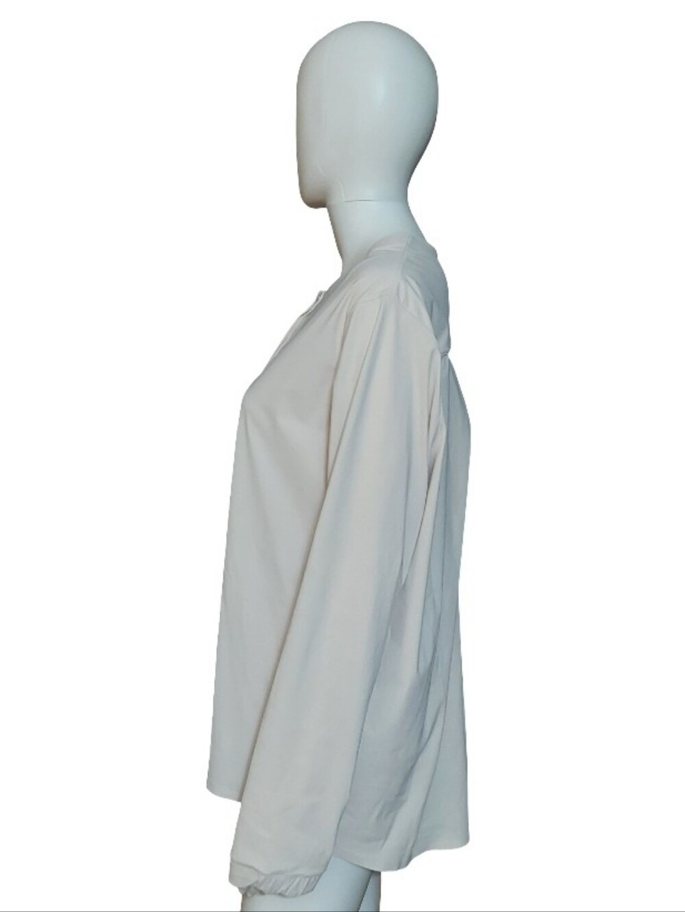 Lululemon Solo Blouse In Cream - Picture 4 of 12